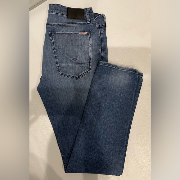 Hudson, new condition, Blake Slim Straight Jean, 34, zip fly, Unseen wash - Picture 5 of 11